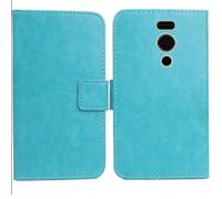 Cheshaoping Housse Coque pour Olympia Joy II 2.4" PU Cuir Etui Leather Case Cover Flip Cas Couverture Protecteur Portefeuille (Bleu)