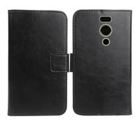 Cheshaoping Housse Coque pour Olympia Joy II 2.4" PU Cuir Etui Leather Case Cover Flip Cas Couverture Protecteur Portefeuille (Noir)