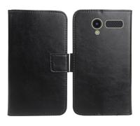 Cheshaoping Housse Coque pour Philips Xenium X900 2.4" PU Cuir Etui Leather Case Cover Flip Cas Couverture Protecteur Portefeuille (Noir)