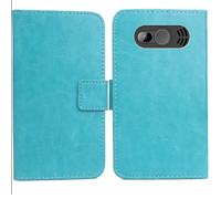 Cheshaoping Housse Coque pour SPC Fortune 2 Max 2.4" PU Cuir Etui Leather Case Cover Flip Cas Couverture Protecteur Portefeuille (Bleu)