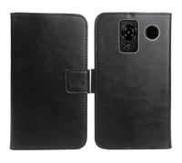 Cheshaoping Housse Coque pour SPC Talk 2 / Talk 2 GO 1.77" PU Cuir Etui Leather Case Cover Flip Cas Couverture Protecteur Portefeuille (Noir)