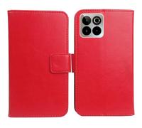 Cheshaoping Housse Coque pour SPC Zeus 2 Elite 6.7" PU Cuir Etui Leather Case Cover Flip Cas Couverture Protecteur Portefeuille (Rouge)