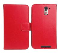 Cheshaoping Housse Coque pour Swissvoice S510 M / S510 C/Amplicomms M510-C / M510-M 5" PU Cuir Etui Leather Case Cover Flip Cas Couverture Protecteur Portefeuille Book Wallet (Rouge)