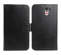 Cheshaoping Housse Coque pour Swissvoice S510 M / S510 C/Amplicomms M510-C / M510-M 5" PU Cuir Etui Leather Case Cover Flip Cas Couverture Protecteur Portefeuille Book Wallet (Noir)