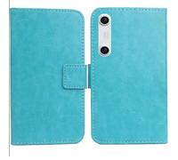 Cheshaoping Housse Coque pour Xreal Beam Pro 6.5" PU Cuir Etui Leather Case Cover Flip Cas Couverture Protecteur Portefeuille (Bleu)