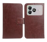 Cheshaoping Housse Coque pour ZTE Blade A36 6.75" PU Cuir Etui Leather Case Cover Flip Cas Couverture Protecteur Portefeuille (Brun)