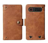 Cheshaoping Housse Téléphone Case Gel Skin pour Gigaset GLX8 Plus 2.4" Coque Étui Cas Couverture Antichoc Cover Case (Marron)