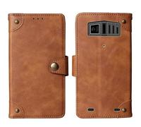 Cheshaoping Housse Téléphone Case Gel Skin pour Hammer H Rock LTE 2.4" Coque Étui Cas Couverture Antichoc Cover Case (Marron)