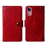 Cheshaoping Housse Téléphone Case Gel Skin pour Jovi V50 6.77" Coque Étui Cas Couverture Antichoc Cover Case (Rouge)