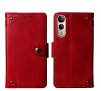 Cheshaoping Housse Téléphone Case Gel Skin pour Jovi V50 Lite 5G 6.77" Coque Étui Cas Couverture Antichoc Cover Case (Rouge)