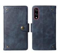 Cheshaoping Housse Téléphone Case Gel Skin pour Kyocera Basio Active3 6.1" Coque Étui Cas Couverture Antichoc Cover Case (Bleu)