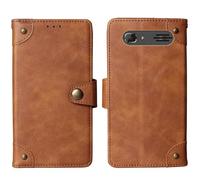 Cheshaoping Housse Téléphone Case Gel Skin pour Maxcom MM245 4G 2.8" Coque Étui Cas Couverture Antichoc Cover Case (Marron)