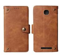 Cheshaoping Housse Téléphone Case Gel Skin pour MyPhone Rumba 2 2.4" Coque Étui Cas Couverture Antichoc Cover Case (Marron)