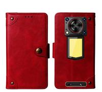 Cheshaoping Housse Téléphone Case Gel Skin pour Oukitel WP56 5G 6.8" Coque Étui Cas Couverture Antichoc Cover Case (Rouge)