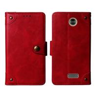 Cheshaoping Housse Téléphone Case Gel Skin pour SPC Jasper 2 4G 2.8" Coque Étui Cas Couverture Antichoc Cover Case (Rouge)