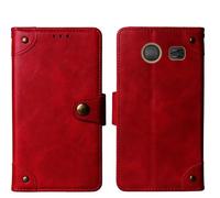 Cheshaoping Housse Téléphone Case Gel Skin pour SPC Polaris 4G 2.8" Coque Étui Cas Couverture Antichoc Cover Case (Rouge)
