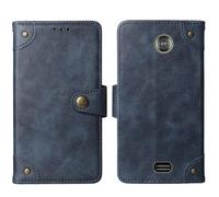 Cheshaoping Housse Téléphone Case Gel Skin pour SPC Prince 4G 2.8" Coque Étui Cas Couverture Antichoc Cover Case (Bleu)