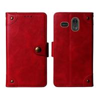 Cheshaoping Housse Téléphone Case Gel Skin pour Trevi Max 24 Nero 2.2" Coque Étui Cas Couverture Antichoc Cover Case (Rouge)