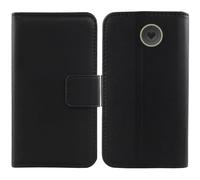 Cheshaoping Veritable Cuir Etui pour Emporia Simplicity V27 2" Housse Coque Premium Case Cover Flip Cas Couverture Protecteur Leather Wallet (Noir)