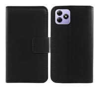 Cheshaoping Veritable Cuir Etui pour Neow Safe 6.56" Housse Coque Premium Case Cover Flip Cas Couverture Protecteur Leather Wallet (Noir)