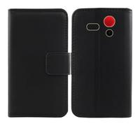 Cheshaoping Veritable Cuir Etui pour Olympia Star 2.4" Housse Coque Premium Case Cover Flip Cas Couverture Protecteur Leather Wallet (Noir)