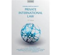 Cheshire North amp Fawcett Private International Law by Walker Lara Lecturer Lecturer University of Sussex Paperback Book Paul Professor Torremans, Grusic University Of Nottingham , University College