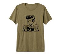 Chess Boy Cartoon Look Casual Games T-Shirt Haut de Gamme