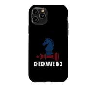 Chess Checkmate in 3 Knight Defeats King Coque pour iPhone 11 Pro