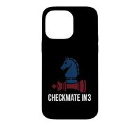 Chess Checkmate in 3 Knight Defeats King Coque pour iPhone 14 Pro Max
