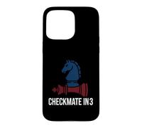 Chess Checkmate in 3 Knight Defeats King Coque pour iPhone 15 Pro Max