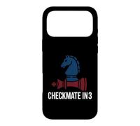 Chess Checkmate in 3 Knight Defeats King Coque pour iPhone 17 Pro Max