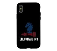 Chess Checkmate in 3 Knight Defeats King Coque pour iPhone X/XS