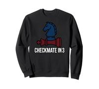 Chess Checkmate in 3 Knight Defeats King Sweatshirt