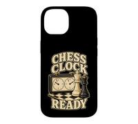 Chess Clock Ready Roi Dame Partie Coque pour iPhone 14