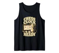Chess Clock Ready Roi Dame Partie Débardeur