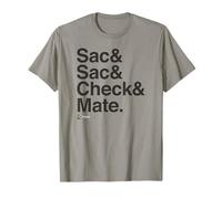 Chess.com Sac & Sac & Check & Mate Online T-shirt pour fan d'échecs T-Shirt