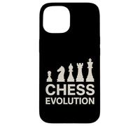Chess Evolution Pawn to King Progression Jeu de société Coque pour iPhone 15