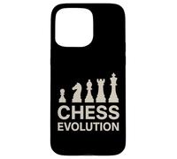 Chess Evolution Pawn to King Progression Jeu de société Coque pour iPhone 15 Pro Max
