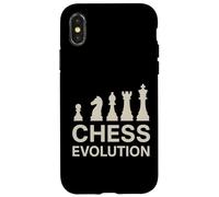 Chess Evolution Pawn to King Progression Jeu de société Coque pour iPhone X/XS
