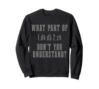 Chess Gambit Quelle Partie de 1.d4 d5 2.c4 Don't You Understand Sweatshirt