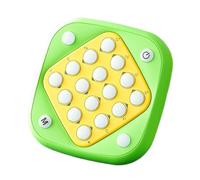 Chess Game, Puzzle Logic Toy, Intellectual Rotating Board, Multifunctional Two-Player Strategy Play, Ideal for Kids Family Parties, 5.7x5.7 inches, Green Yellow Color, 1 Set