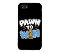 Chess Humour Lover Funny Checkmate and Pawn Jokes Amateur Coque pour iPhone SE (2020) / 7/8