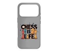 Chess is Life Master Player Lover Teacher Expert Citation Coque pour iPhone 17 Pro