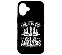 Chess is The Art of Analysis Coque pour iPhone 16
