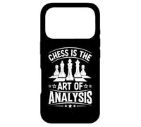 Chess is The Art of Analysis Coque pour iPhone 17 Pro