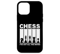 Chess I've Got All the Moves, joueur d'échecs rétro Coque pour iPhone 12 mini