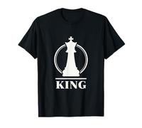 Chess King Minimal Royal Strategy Emblème pour Joueurs T-Shirt