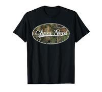 Chess Nerd Camo Classic Vintage Checkmate Player Graphic T-Shirt