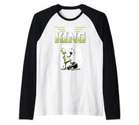 Chess Piece The King Costume d'halloween Amusant pour la Famille Manche Raglan