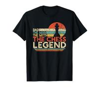 Chess Player Dad The Man The Myth The Chess Legend T-Shirt